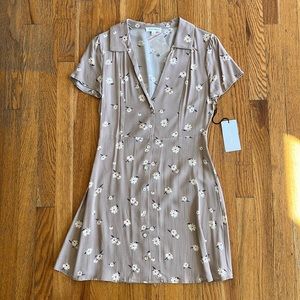 NWT Cotton Candy LA Floral Mini Dress S